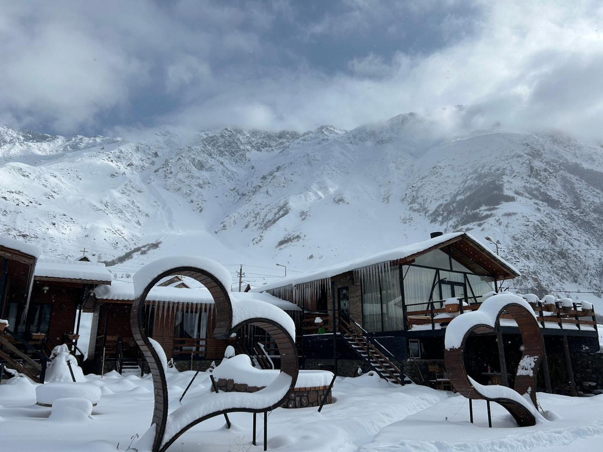 Panorama Cottages คัซเบกี ภายนอก รูปภาพ